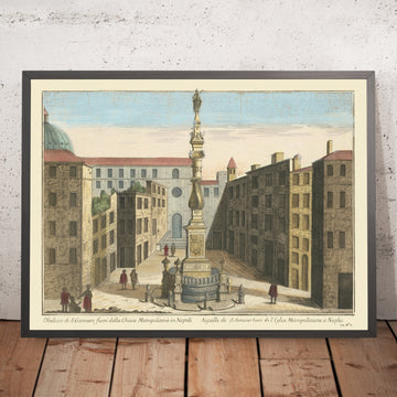 A framed image of 