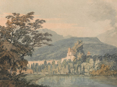 Sir William Hamilton’s Villa in Naples by Turner, 1795