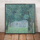 Farmhouse in Buchberg (Upper Austrian Farmhouse) by Gustav Klimt, 1911