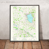 Old Map of Culver, Indiana by USGS, 1962 – Lake Maxinkuckee & Tippecanoe River