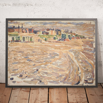 A framed image of 