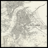 Mappa Antica Personalizzata di South Shields 