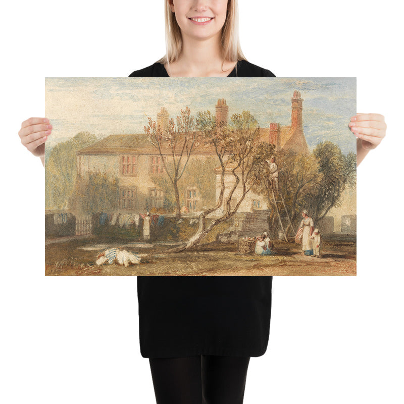 Steeton Manor House near Farnley by Turner, 1815