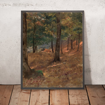 A framed image of 