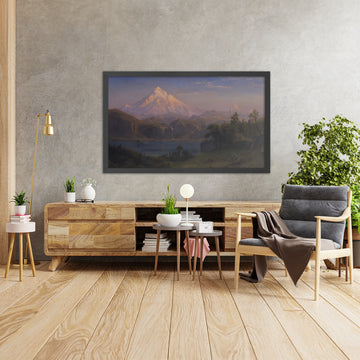 A framed image of 
