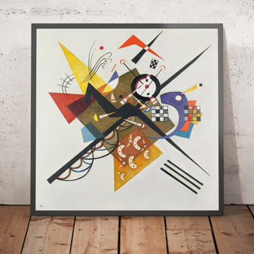 A framed image of 