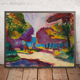 Jardin du Luxembourg, Paris by Henri Matisse, 1902