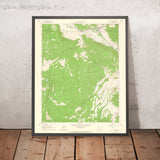 Old Map of Basalt, Colorado by USGS, 1961 – Roaring Fork & Fryingpan Rivers