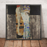 Le tre età by Gustav Klimt, 1905