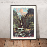 Vic-sur-Cère Reiseplakat: Chemins de fer d’Orléans von Louis Tauzin, 1910 