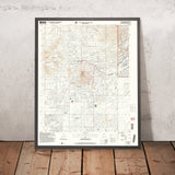 Map of Cave Creek, Arizona by USGS, 2004 – Carefree & Cave Creek Regional Park