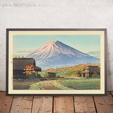 Autunno a Funatsu con il Monte Fuji di Hasui Kawase, 1935 