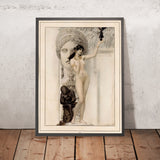 Allegory of Sculpture by Gustav Klimt, 1889