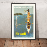 Hawaii Reiseplakat von Stanley Galli, 1960 