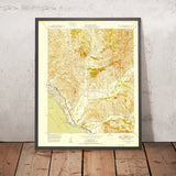Old Map of San Clemente, California by USGS, 1949 – San Onofre State Beach & San Mateo Point