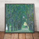 Avenue to Schloss Kammer by Gustav Klimt, 1912