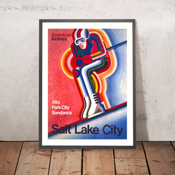 A framed image of 