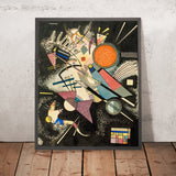 Schwarze Begleitung by Wassily Kandinsky, 1923