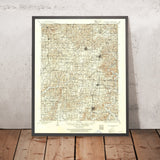 Old Map of Rogers, Arkansas by USGS, 1899 – Fayetteville, Springdale & Bentonville