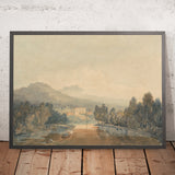Villa Salviati en el Arno por Turner, 1796 