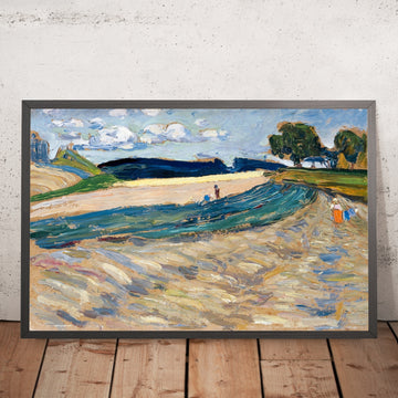 A framed image of 