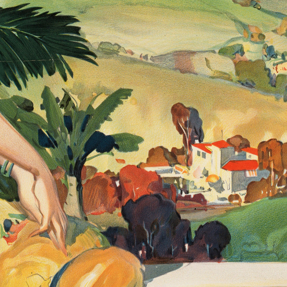 California Travel Poster: This Summer – Travel by Train