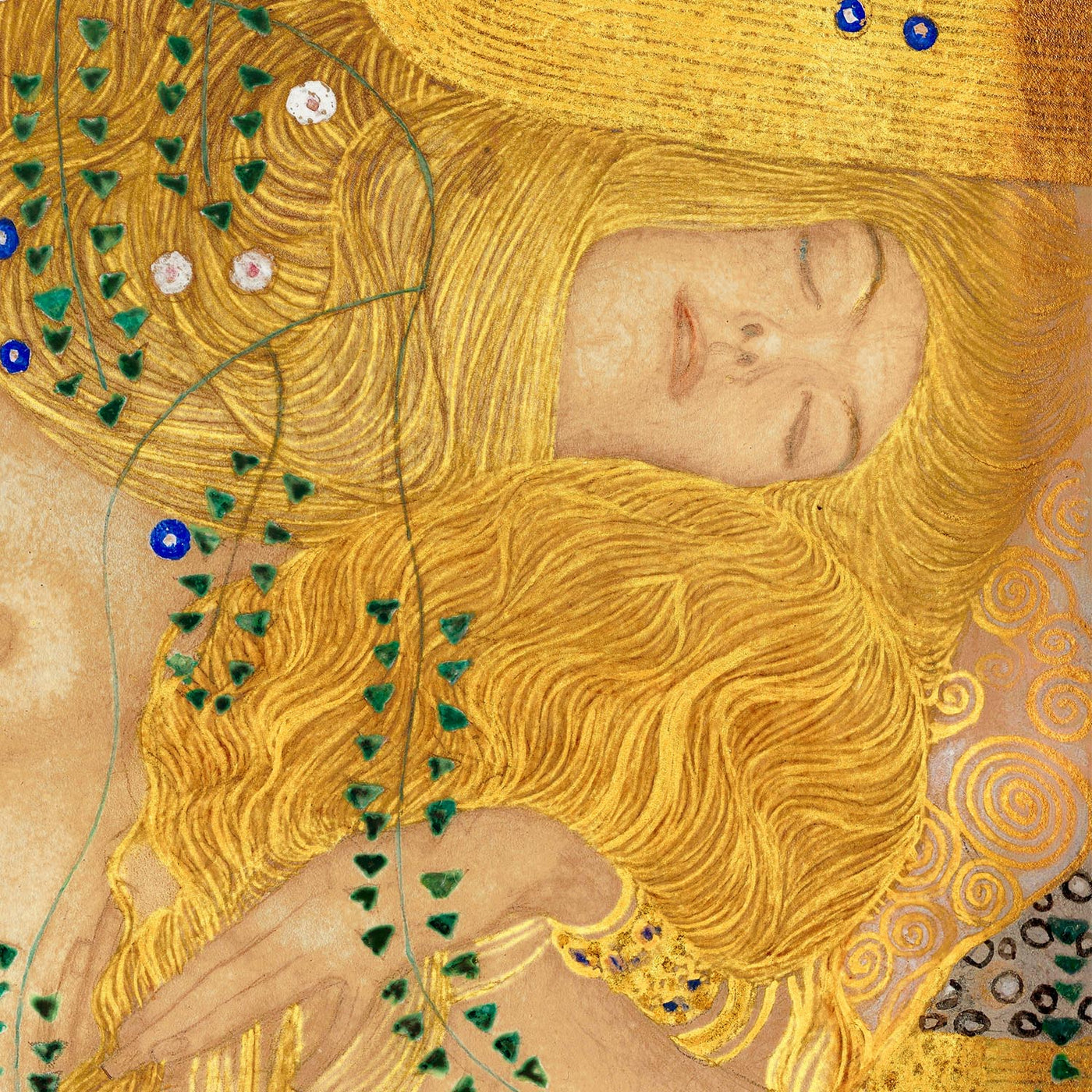 Girlfriends (Water Serpents I) by Gustav Klimt, 1904