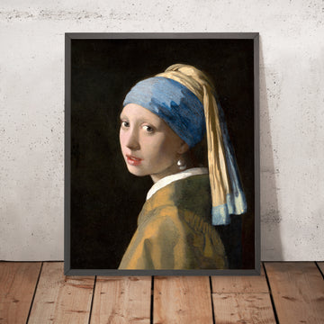 Girl with a Pearl Earring by Johannes Vermeer, 1665