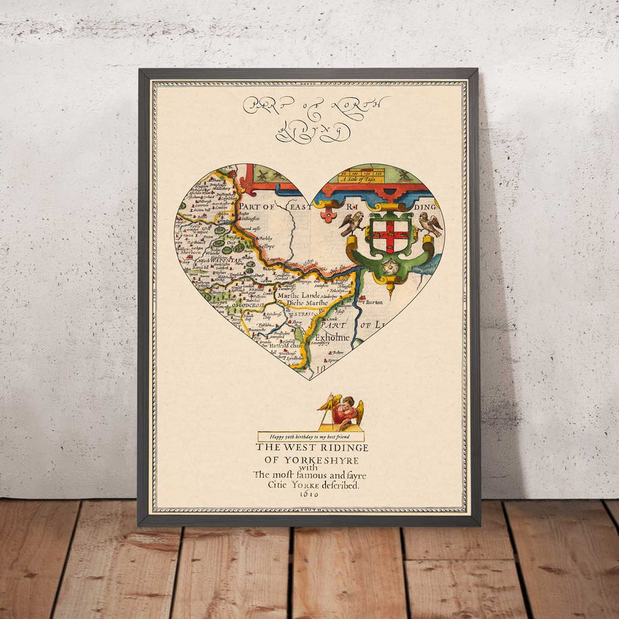 Mappa a Forma di Cuore: Regalo di Mappa Personalizzata Antica o Moderna 