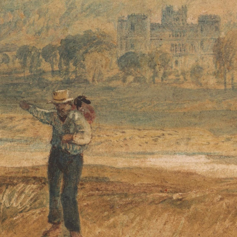 Lulworth Castle, Dorset by Turner, 1820