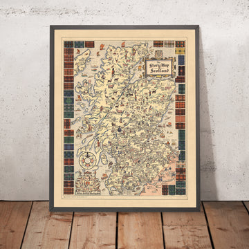 Ancienne carte historique de l&