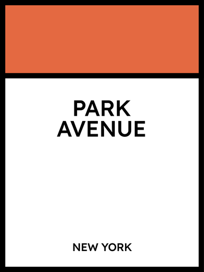 Personalised Street Name Card
