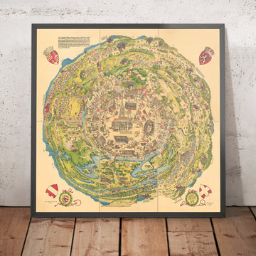 Mappa Pittorica Antica dell&