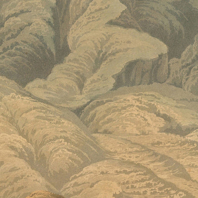 Erste Sicht auf den Himalaya durch Europäer, Robert Havell & James Fraser, 1820 