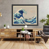 La Gran Olas de Kanagawa de Hokusai, 1831 
