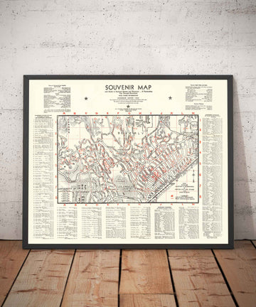 Mappa souvenir dell&