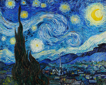 The Starry Night by Vincent van Gogh, 1889